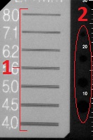 Testy podstawowe RTG - bazowy test rozdzielczości przestrzennej i niskokontrastowej.